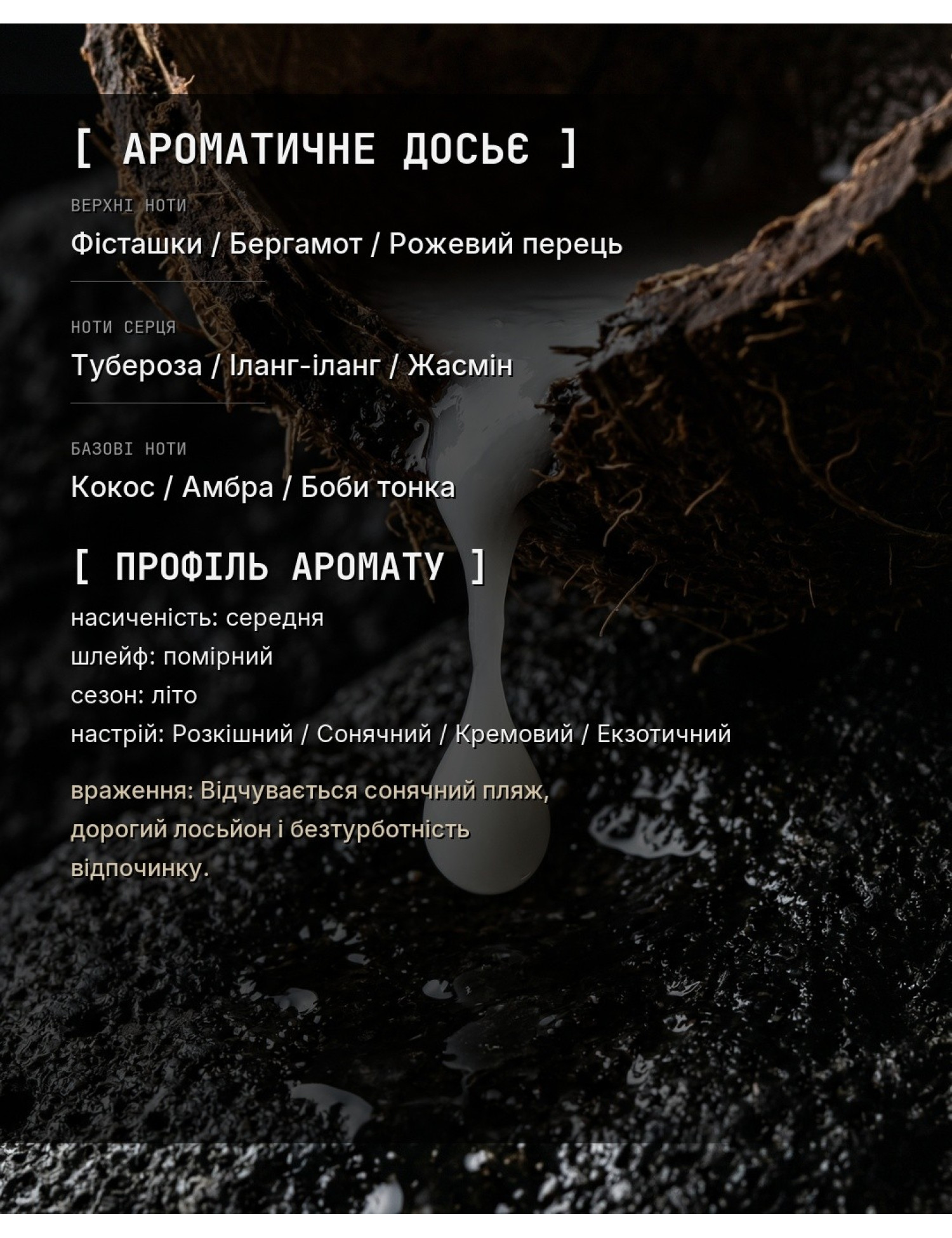 OLFx Niche SOLEIL BLANC — ароматичне досьє OLFx