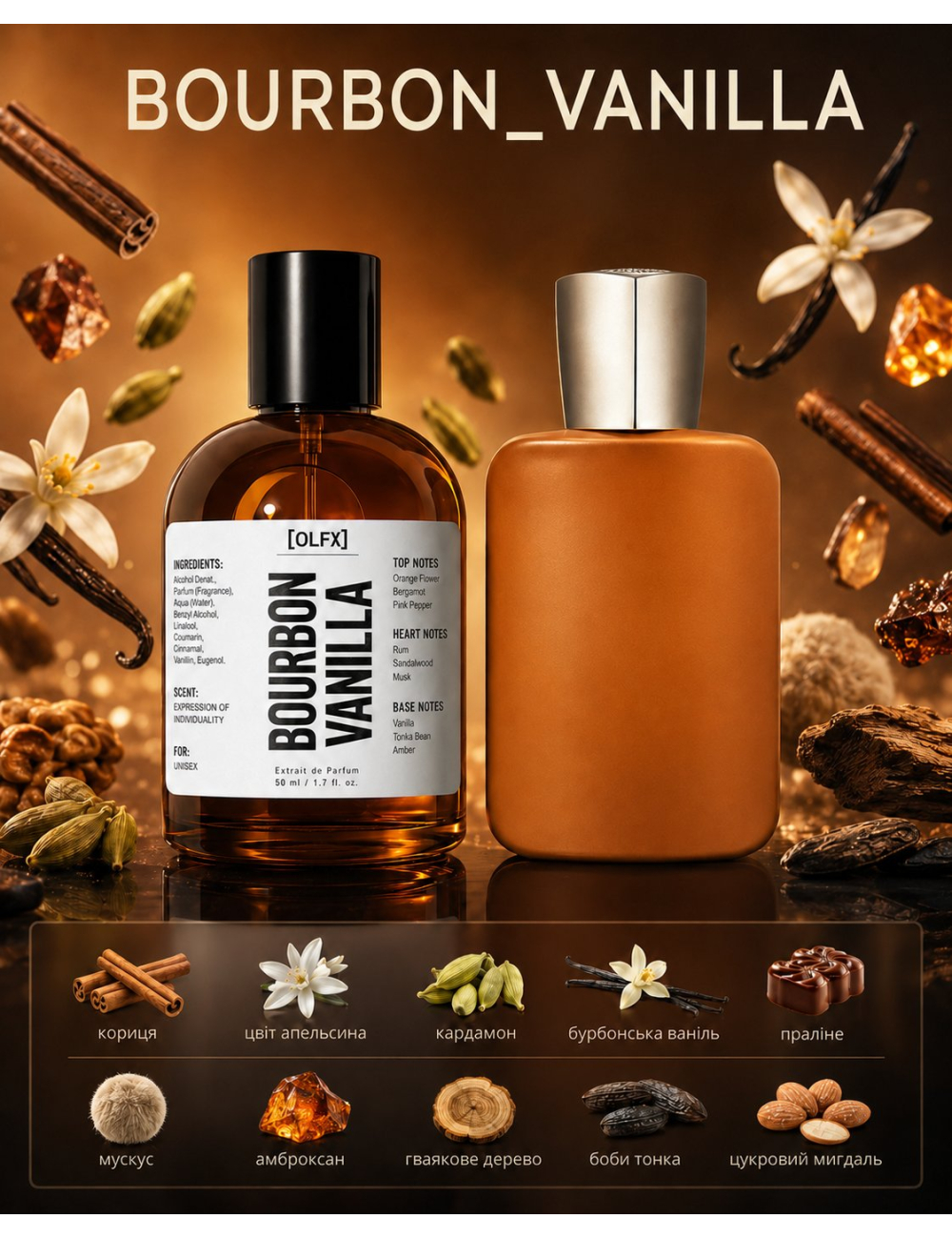 OLFx Niche BOURBON VANILLA
