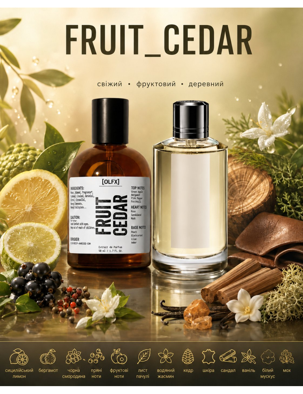 OLFx Niche FRUIT CEDAR