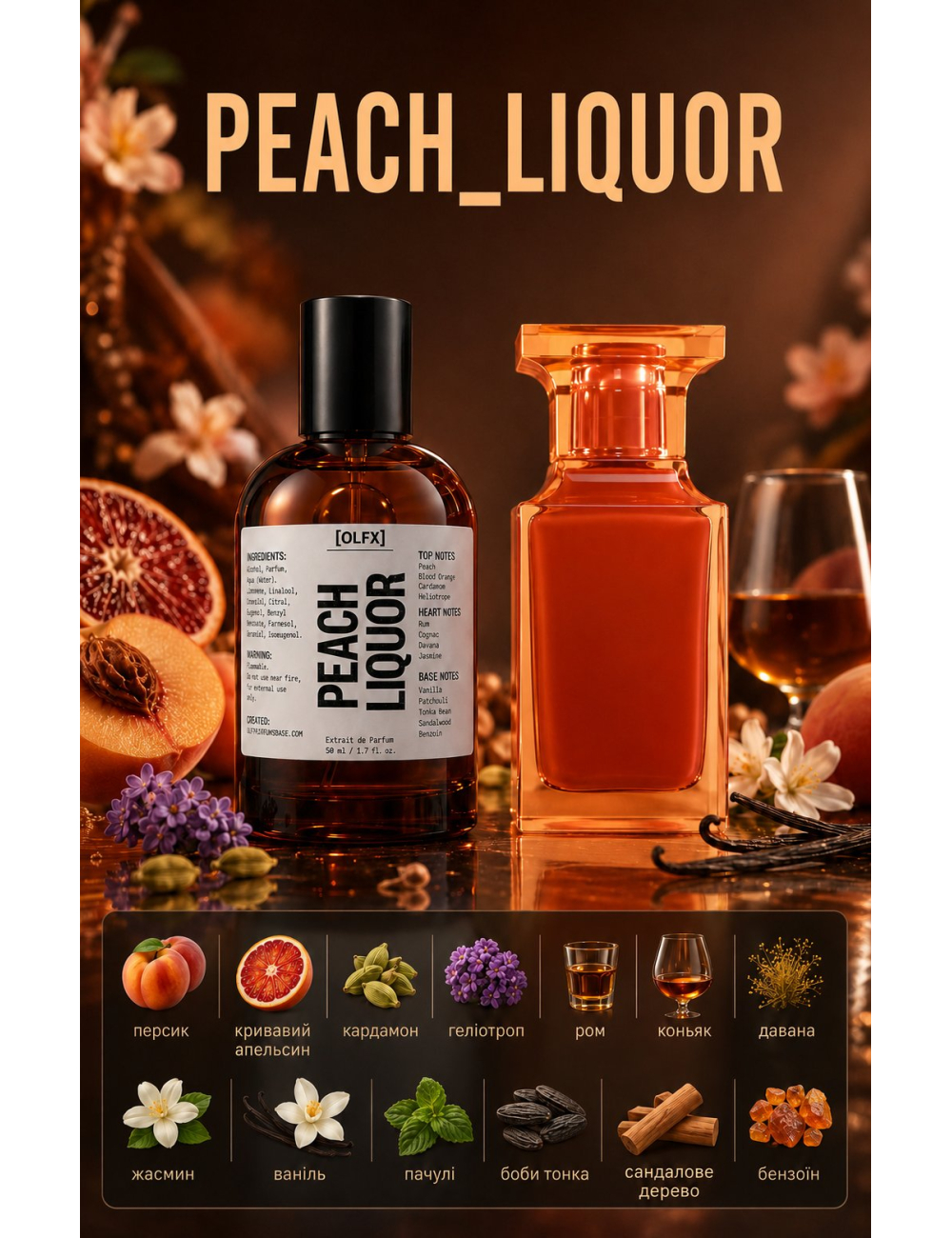 OLFx Niche PEACH LIQUOR