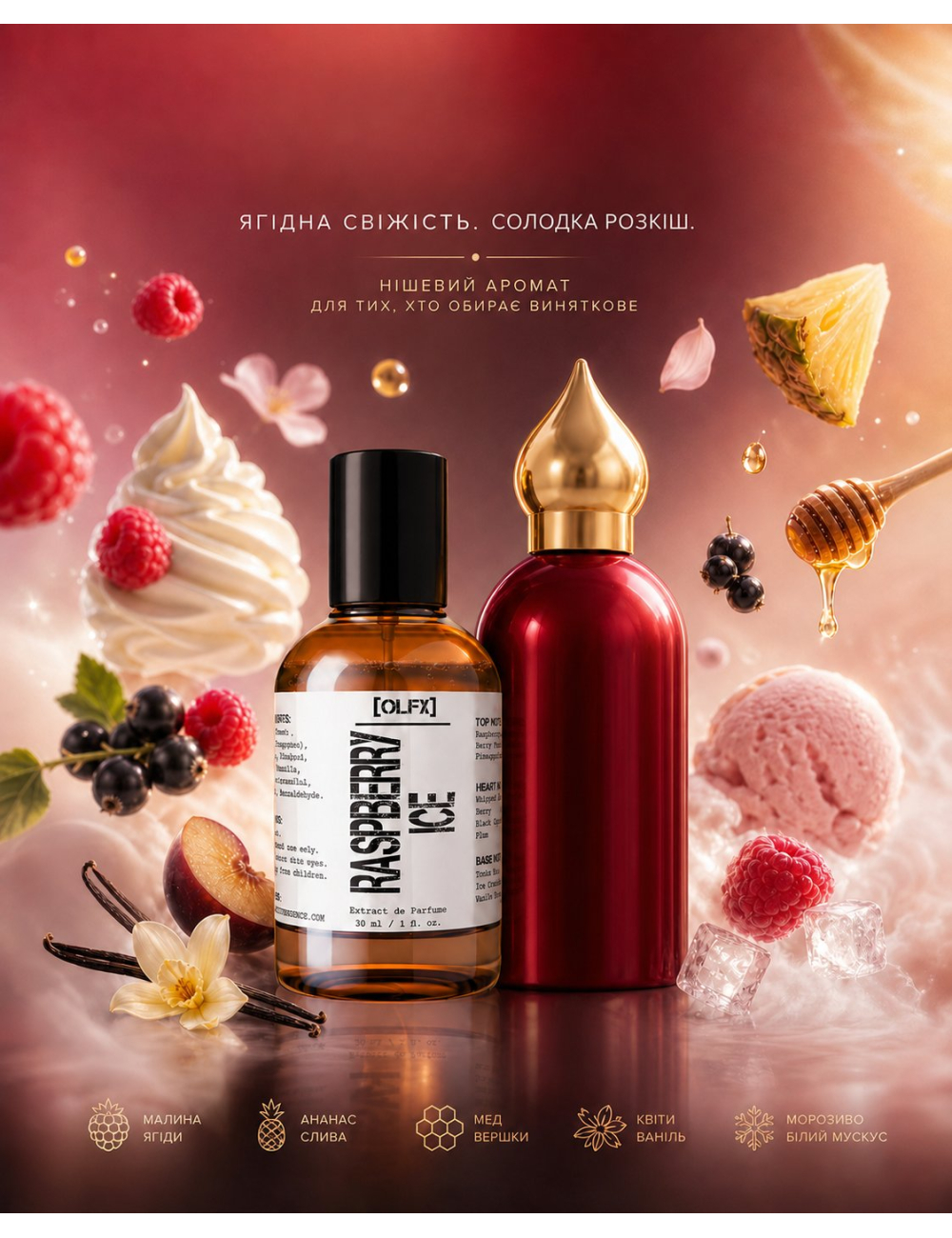 OLFx Niche RASPBERRY ICE